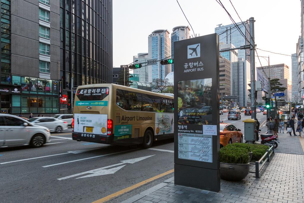 Myeongdong Sunshine Guesthouse Seul Exterior foto